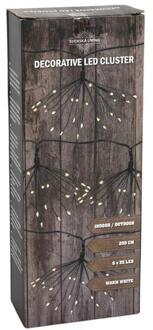 Svenska Living Deco cluster verlichting 6x25LED 2,5m warmwit