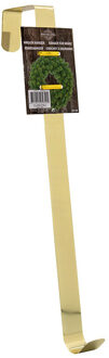 Svenska Living Deurhanger - goud - messing - 27 cm - kerstkrans ophangen