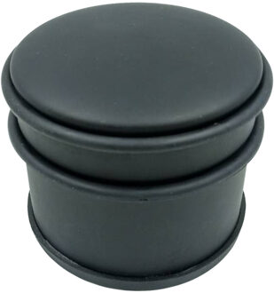 Svenska Living Deurstopper - zwart-mat - 10 x 8 cm - 1,1 kg - Deurstoppers