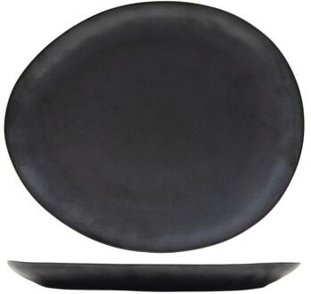 Svenska Living Dinerbord ovaal Manhattan 28,2x24cm 6st zwart