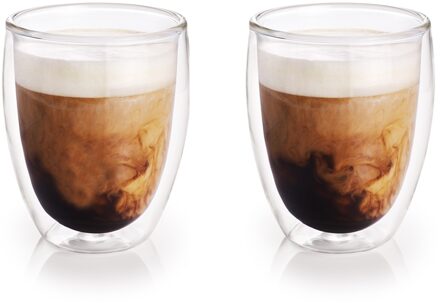Svenska Living Drinkglas Thee/koffie dubbelwandig zonder oor
