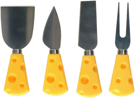 Svenska Living Kaasmessen set - 4-delig - kaasvorm handvat - kaas snijden