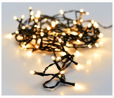 Svenska Living Kerstverlichting - 360 leds - warm wit - 27 m - Kerstverlichting kerstboom Zwart