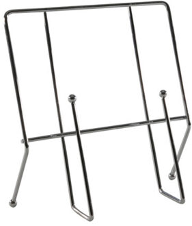 Svenska Living Kookboek standaard - 23 cm - RVS - houder voor kookboeken - koekboekenstandaard