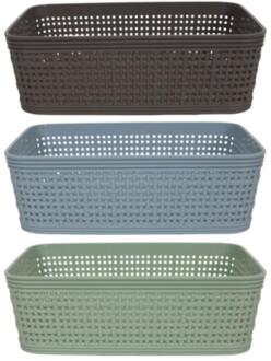 Svenska Living Mand 4,5L 24,5x16x10cm woven verschillende