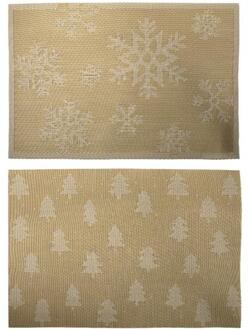 Svenska Living Placemat 30x45cm goud