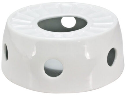 Svenska Living Rechaud porselein Ø14cm wit