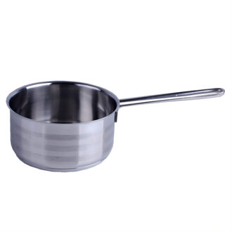 Svenska Living Steelpan - D14 cm - RVS - 1L - juspan/sauspan - alle warmtebronnen - pannen