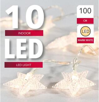 Svenska Living String verlichting ster 10 LED lampen Transparant
