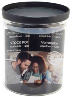 Svenska Living Voorraadpot / weckpot stapelbaar - Glas - 10 x 13 cm