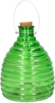 Svenska Living Wespenval - groen - 21 cm - glas - wespenvanger - wespenglas