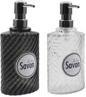 Svenska Living Zeeppomp glas 9x6,5x20cm multi