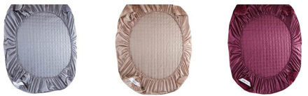 Svetanya Fleece Matrasbeschermer/Cover Hoeslaken grijs 2016638 / 150x200x32cm