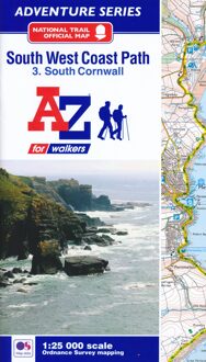 SW Coast Path South Cornwall Adventure Atlas