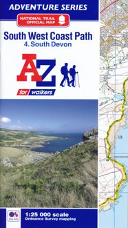 SW Coast Path South Devon Adventure Atlas