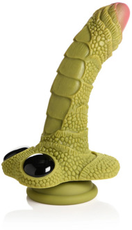 Swamp Monster Scaly Silicone Dildo - Zwart - Swamp Monster Scaly Silicone Dildo - Zwart