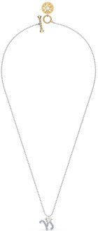 Swarovski 5563892 Ketting Zodiac II Steenbok zilver-en goudkleurig 42 cm