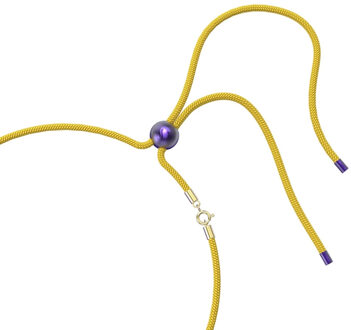Swarovski 5613645 Dames Dulcis Ketting Geel