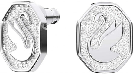 Swarovski 5621097 Dames Signum Oorbellen Zilver - One Size