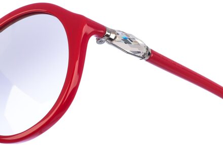 Swarovski Acetaat zonnebril met ovale vorm SK0228S dames - maat Lichtgrijs