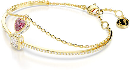 Swarovski 'Chroma' Dames Goudkleurige Metalen Armband - Goud 5683835 - One Size