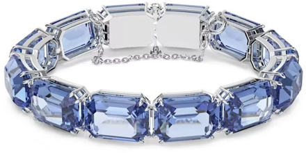 Swarovski Elegant Blauw Kristal Armband Millenia Swarovski , Blue , Dames - ONE Size