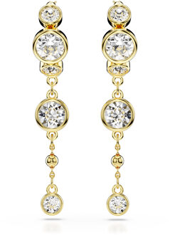 Swarovski 'Imber' Dames Gouden Geplateerde Metalen Dangle Oorbellen - Goud 5680097 - One Size