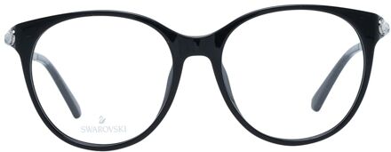 Swarovski K5268 Ronde Bril Zwart