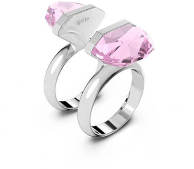 Swarovski Lucent 5620714 Damesring met magnetische sluiting Zilver