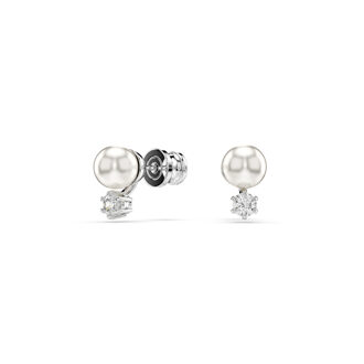 Swarovski 'Matrix' Dames Stud Oorbellen van Basismetalen - Zilver 5694225 - One Size