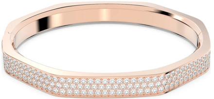 Swarovski Octagonale Dextera Armband, Roségouden Tint Swarovski , Yellow , Dames - ONE Size