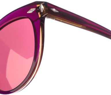 Swarovski Ovale metalen zonnebril SK0176S dames Roze