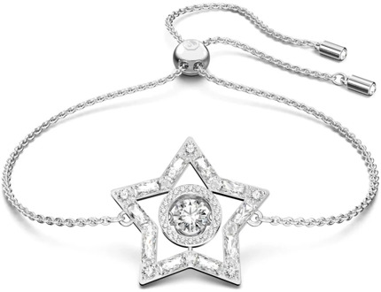 Swarovski Stars armband met kristal Zilver