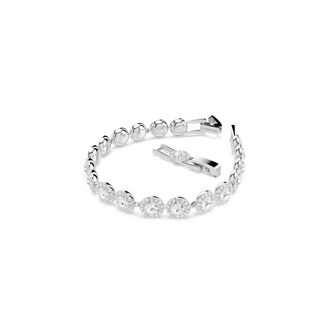 Swarovski 'Una' Dames Basis Metaal Armband - Zilver 5682279