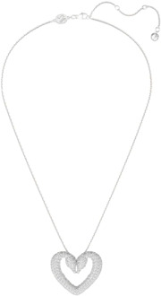 Swarovski Una ketting met hanger Zilver