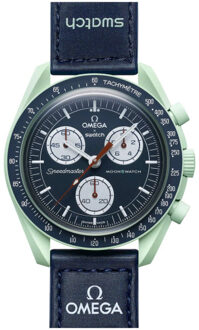 Swatch Bioceramic moonswatch mission to earth - maat One size Zwart