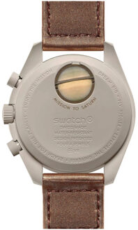 Swatch Bioceramic moonswatch mission to saturn - maat One size Beige