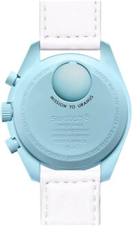 Swatch Bioceramic moonswatch mission to uranus - maat One size Blauw