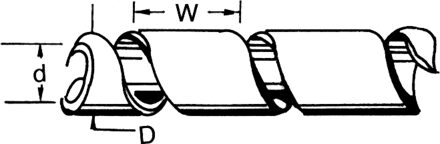 SWB KS-19 Transparant 1stuk(s) Kabelisollatie