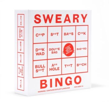 Sweary Bingo: A Party Game For The Potty-Mouthed - Greenfinch
