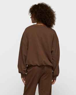 Sweat 20-814-6201 - maat M Bruin