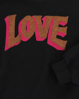 Sweat 2533-7372-093 - maat 104 Zwart