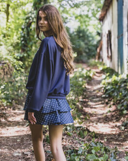 Sweat 2601-5304-195 Blauw - 146/152