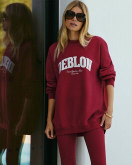 Sweat 2611001 phoebe Rood - M