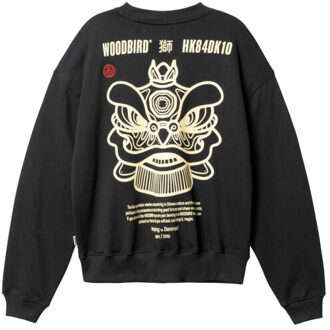 Sweat 2615-600 - maat M Zwart