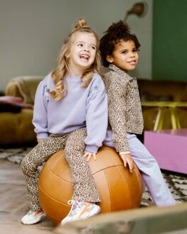 Sweat 930218 - maat 116 Paars