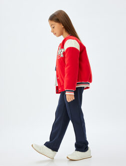 SWEAT BROEKEN Jogger geribbeld Sweat Bottoms Navy