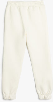 SWEAT BROEKEN Jogger Met drukwerk Sweat Bottoms Ecru