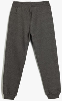 SWEAT BROEKEN Jogger Met drukwerk Sweat Bottoms Grijs
