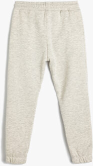 SWEAT BROEKEN Jogger Met drukwerk Sweat Bottoms Lichtgrijs